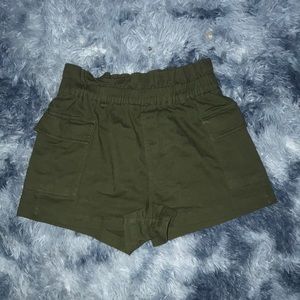 Pacsun army green shorts